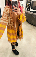 Load image into Gallery viewer, Aztec Fringe Cardigan