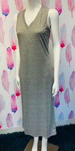 Load image into Gallery viewer, Grey V Neck Maxi