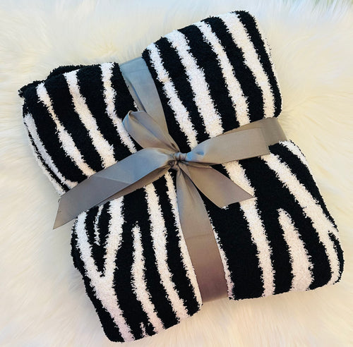 The Softest Blanket Everrrr ~ Zebra