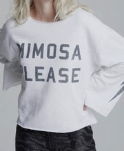 Load image into Gallery viewer, Recycled Karma Mimosa Please Sweater