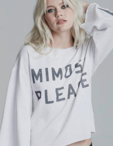 Recycled Karma Mimosa Please Sweater