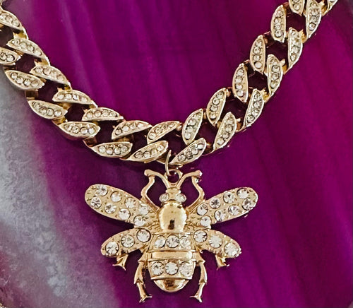 Bee Gold Chain Necklace