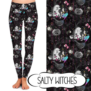 Butttery Soft Leggings ~ Salty Witches