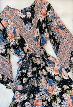 Load image into Gallery viewer, Floral Faux Wrap Dress