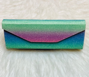 Collapsible glasses case