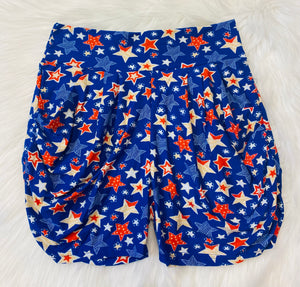 Star Spangled Harem Shorts