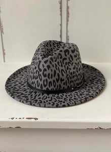 Wool Leopard Hat