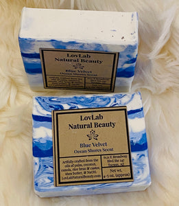 Blue Velvet Handmade Soap