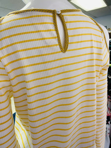 Cold shoulder long sleeve