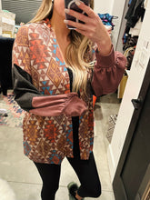 Load image into Gallery viewer, Light Weight Aztec Cardigan