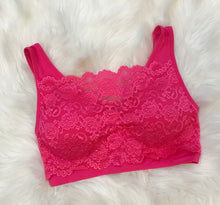 Load image into Gallery viewer, Lace Bralette~Pink