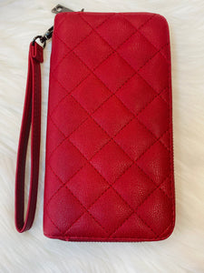 Quilted Purse W/ Matching Wallet