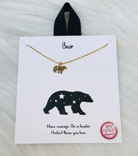 Load image into Gallery viewer, Bear Necklace